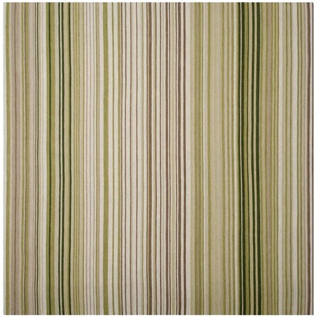 Safavieh 7 X 7 Ft. Marbella Hand Woven Square Area Rug, Green MRB273A-7SQ